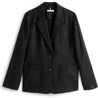 Regular Fit Linen Blend Blazer