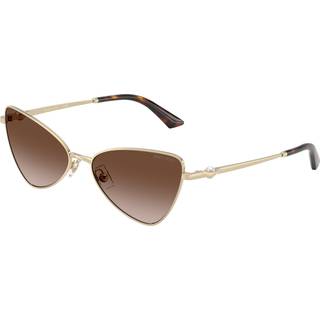 Jimmy Choo Kvinde JC4015HB 300613 Solbriller Metal Guld Brun Cat Eye Normal Skygge
