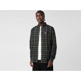 Fred Perry Oxford Long Sleeve Shirt Navy