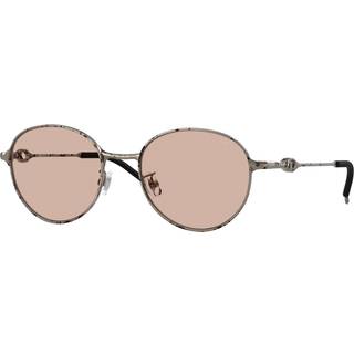 DIESEL Unisex DL1012D 103273 Solbriller Metal Sølv Brun Rund Normal