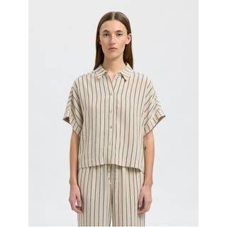 Slfviva Ss Striped Cropped Sun