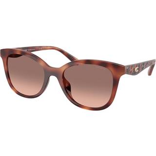 Coach HC8419U CAD25 577413 55 Solbriller Kvinder Tortoiseshell - Tortoise Caramel - 55mm