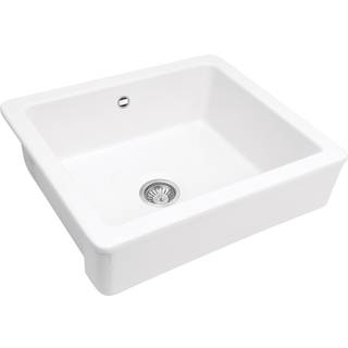 Keramik Diskho Sabor Vit Blank 62x49 cm med Vattenlås Butler