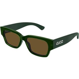 Gucci Mand Gucci GG1794S 004 Solbriller Acetat Grøn Brun Firkantet