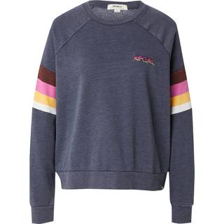 Rip Curl Women's Las Dalias Raglan Crew Sweatere Damer størrelse XS farve blå
