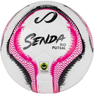 SENDA Rio Match Futsal Ball Fair Trade-certificeret Pink st?rrelse 4 (13 ?r og opefter)
