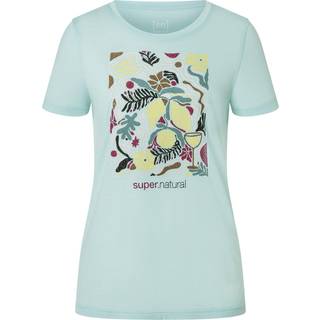 super.natural Women's Dolce Vita Tee Merino-shirt Damer størrelse XS farve grå