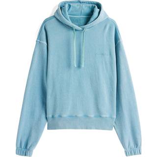 Cotton Terry Lounge Hoodie - Blue - L
