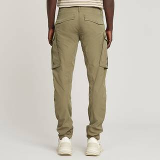 Rovic Zip 3D Regular Tapered Pants - Green - Men