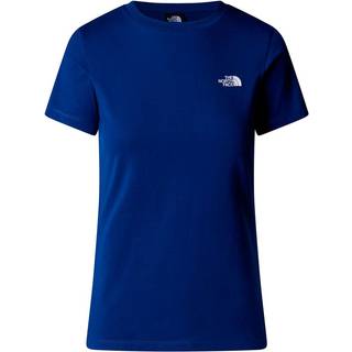 The North Face Women's S/S Simple Dome Tee T-shirt Damer størrelse XL farve blå
