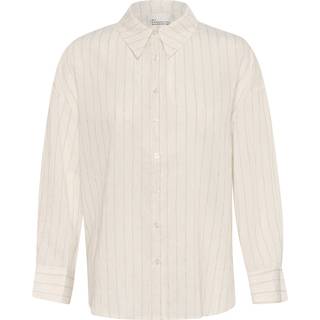 My Essential Wardrobe Limamw Shirt Bluser 10705019 Oatmeal Melange (36)