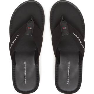Logo Canvas Strap Flip-Flops