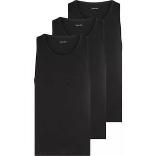 3 Pack Lounge Tank Tops - Black - XS