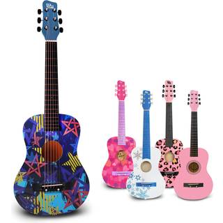CB Sky 30 Star Design Acoustic Metal Strings Guitar/Girls Gift/Kids Musical Toys/Musical Instrument (Blue)