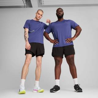 Puma Ultraweave 2in1 5in Short Running Shorts Men - Black, Size XL - black