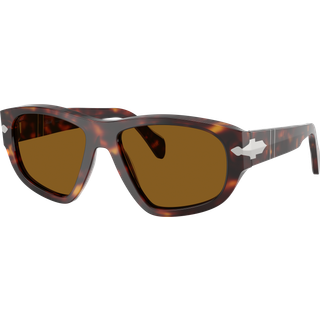 Persol Unisex PO0050S 24/33 Solbriller Acetat Skildpadde Brun Geometrisk Normal