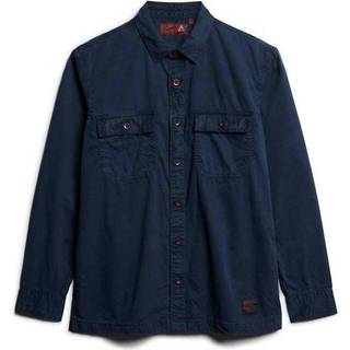Superdry Military Langærmet 100% Bomuld SkjorterStor