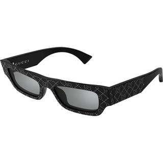 Gucci Mand Gucci GG1839S 006 Solbriller Acetat Sort Grå Firkantet
