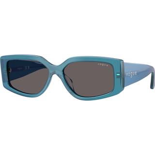Vogue Briller VO5642SU 323787 55 Solbriller Kvinder Blue - Transparent Pearly Blue - 55mm