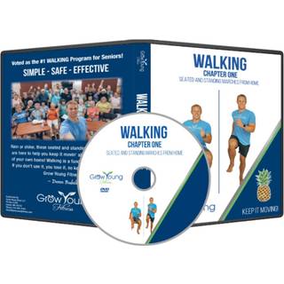 Dyrk unge fitness -vandre?velser til seniorer DVD - sikker senior?velse DVD med 6 marcherende tr?ning