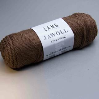 Lang Yarns - Jawoll Fv. 152 Sort\/Brun Mix