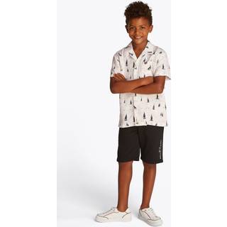 Print Woven Short Sleeve Shirt