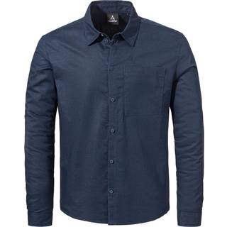 Schöffel Shirt Style Chanduy Skjorte Herrer størrelse 48 farve blå