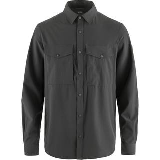 Fjällräven Abisko Trekking Shirt Skjorte Herrer størrelse S farve grå