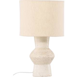 Valön bordlampe Ø31cm Terracotta hvid