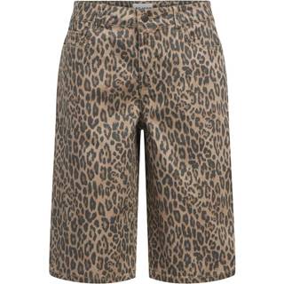 Leopard Bermuda Shorts