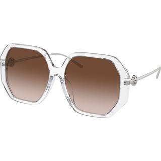 Tory Burch TY7204D Asian Fit 197913 57 Solbriller Kvinder Krystalklar - Clear - 57mm