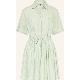 Pure Linen Mini Shirt Dress