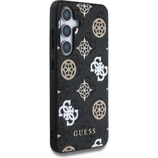 Samsung Galaxy S25 Guess 4G Printed Colored Peony Pattern MagSafe Cover - Sort