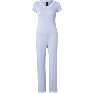 Hunkemöller Pyjamassæt Nanna blå - XS