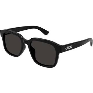 Gucci Mand GG1798SA 001 Solbriller Acetat Sort Grå Firkantet