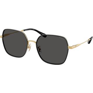 Coach HC7180D CAE93 Asian Fit 946687 57 Solbriller Kvinder Guld - Black - 57mm