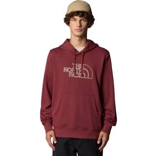 The North Face Drew Peak Light Hoodie Hoodie Herrer størrelse L farve rød