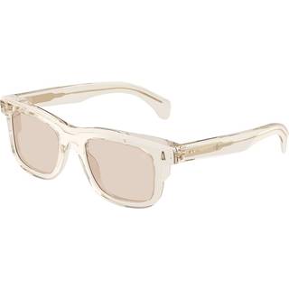 Moncler ME6004 CLARO 3003M4 51 Solbriller Mænd Gul - Transparent Butter Yellow - 51mm