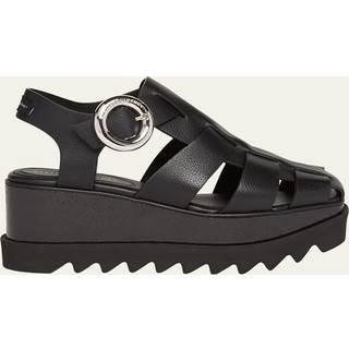 Stella McCartney Elyse platform fisherman sandals - black - EU 39