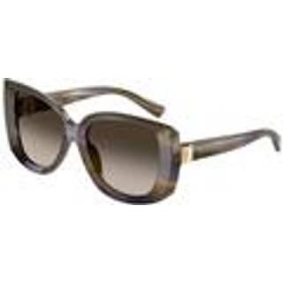 Dolce & Gabbana Kvinde DG4495 344713 Solbriller Acetat Grøn Brun Firkantet Normal Skygge