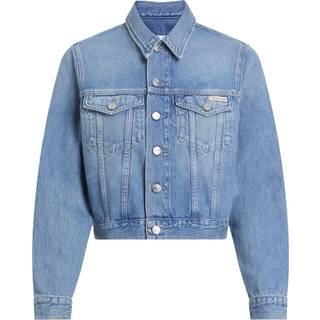 Cropped 90's Denim Jacket - Denim - XL