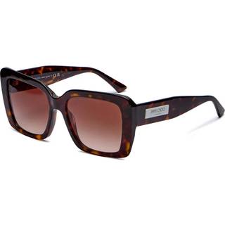 Jimmy Choo Kvinde JC5042 500213 Solbriller Acetat Skildpadde Brun Firkantet Normal Skygge