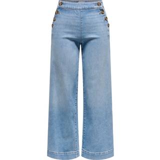 Onlmadison Høj Talje Wide Cropped Leg Fit Jeans