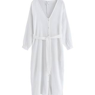 Next Tekstureret Rynket Cover-Up Med Hør