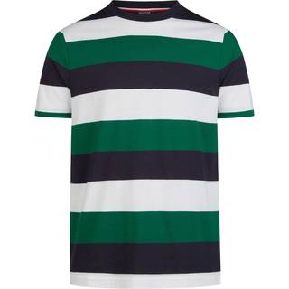HECHTER PARIS Herren T-Shirt grün gestreift - grün