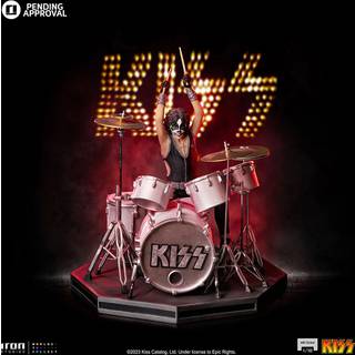 Kiss Art Scale Statue 1/10 Peter Criss Limited Edtition 22 cm