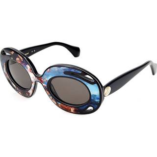 Vivienne Westwood VW5088 002 49 Solbriller Kvinder Black - Printed Black - 49mm