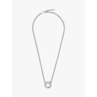 Circle Pendant Stainless Steel Necklace