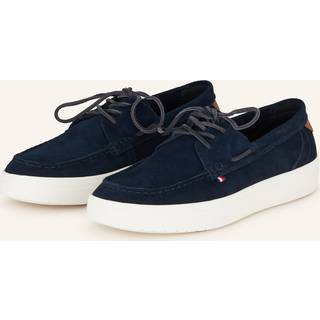 Lace-Up Suede Hybrid Boat Shoes