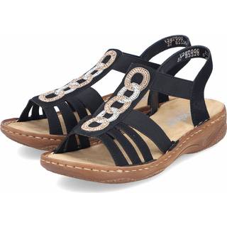 Sandal med elastikremme
